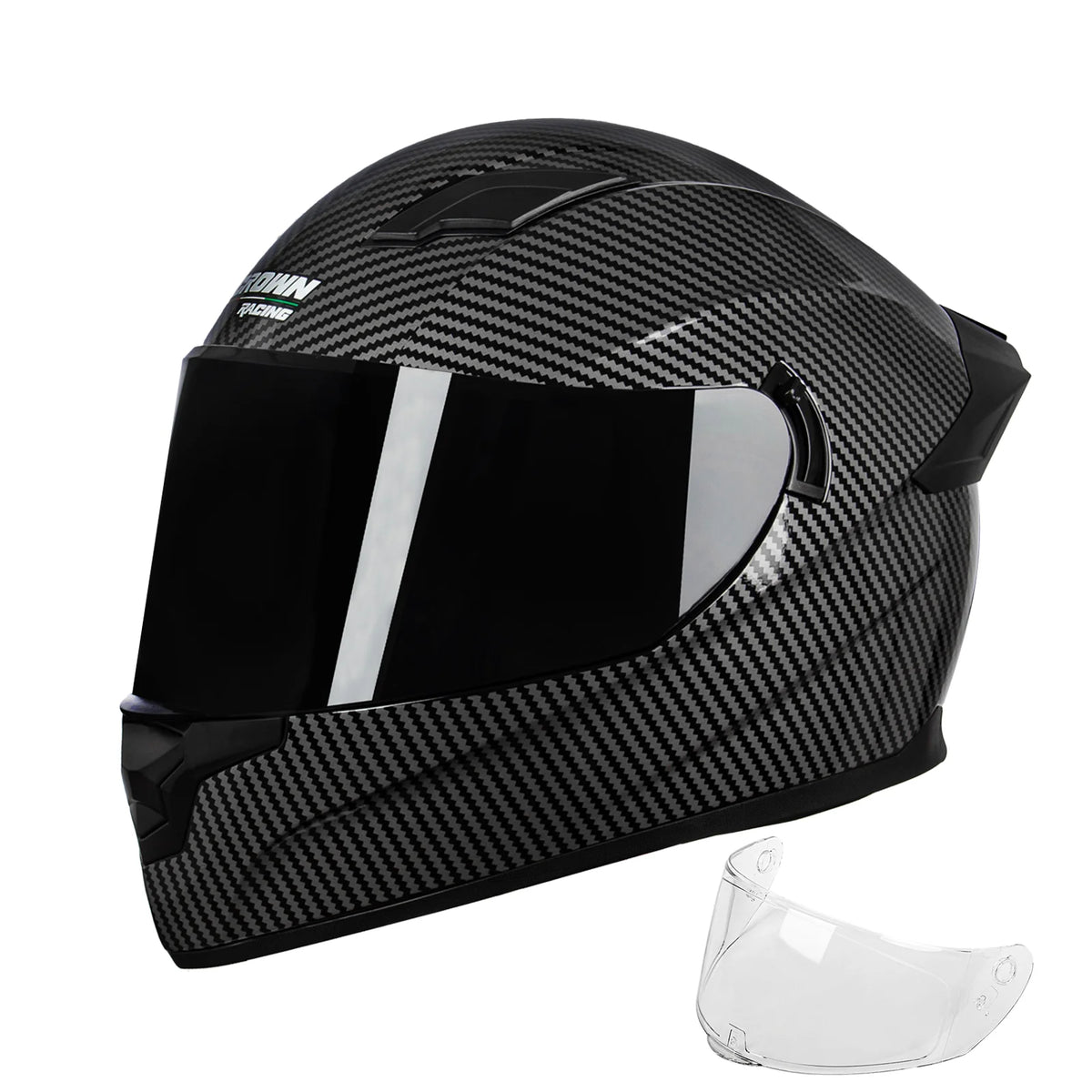 Crown Racing F-700 DOT Certified Full Face Motorcycle Helmet