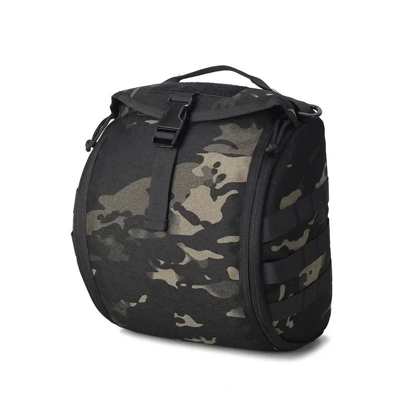Tactical Helmet Bag Pack Multi-Purpose Molle Storage Carrying Pouch for Sports Hunting Shooting Combat Helmets military helmet