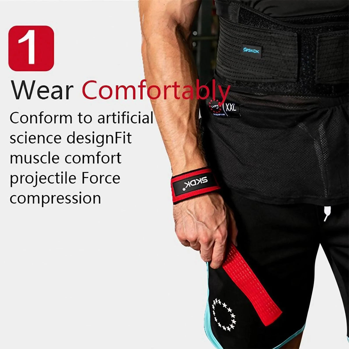 Heavy Duty Cotton Wrist Lifting Straps for Deadlift and Weightlifting Gym Fitness Neoprene Padded Cushioned Anti Slip Pull Grips Band Wrist Wraps Support for Powerlifting Bodybuilding Strength Training Workouts Men Women