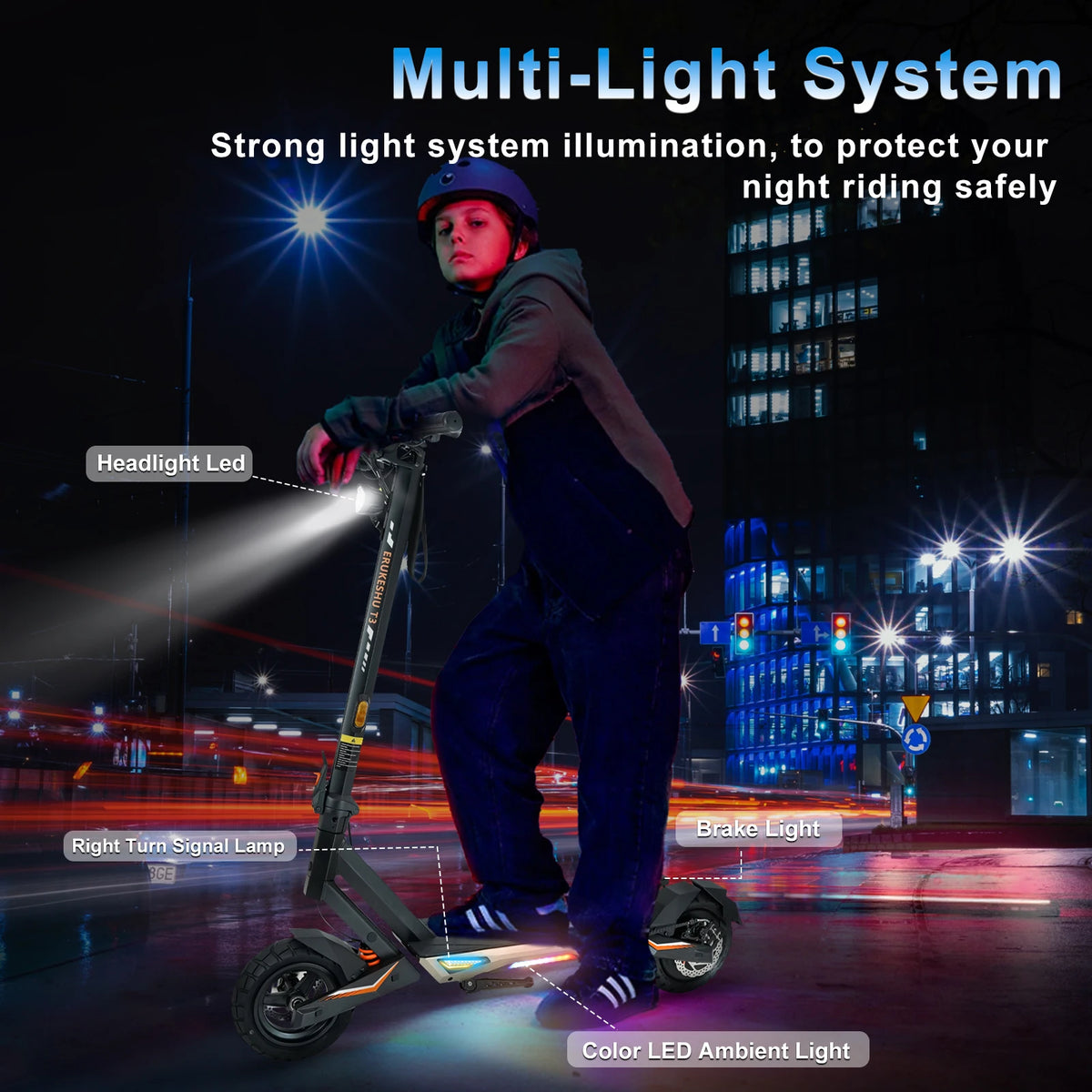 BIkydom 1500W Electric Scooter With Long Range Battery