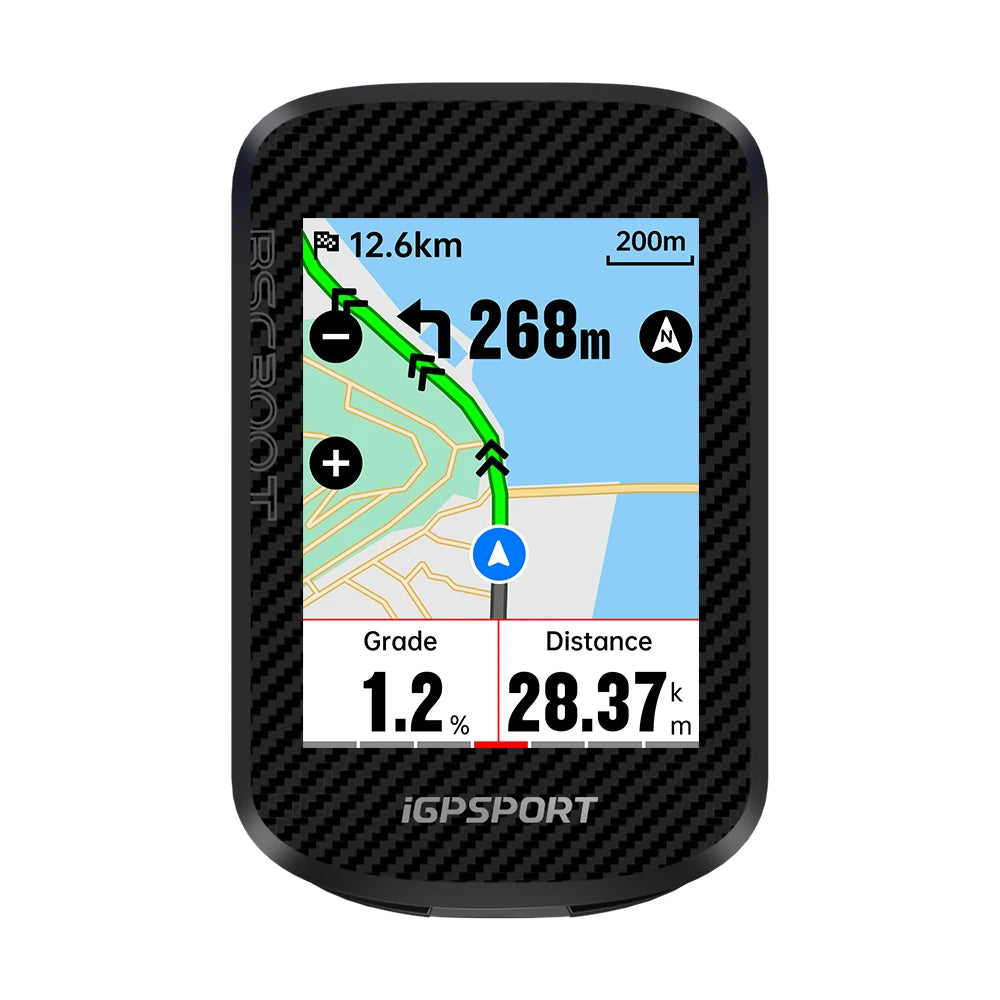 iGPSPORT BSC300T Touchscreen GPS Bike Computer With Color Maps