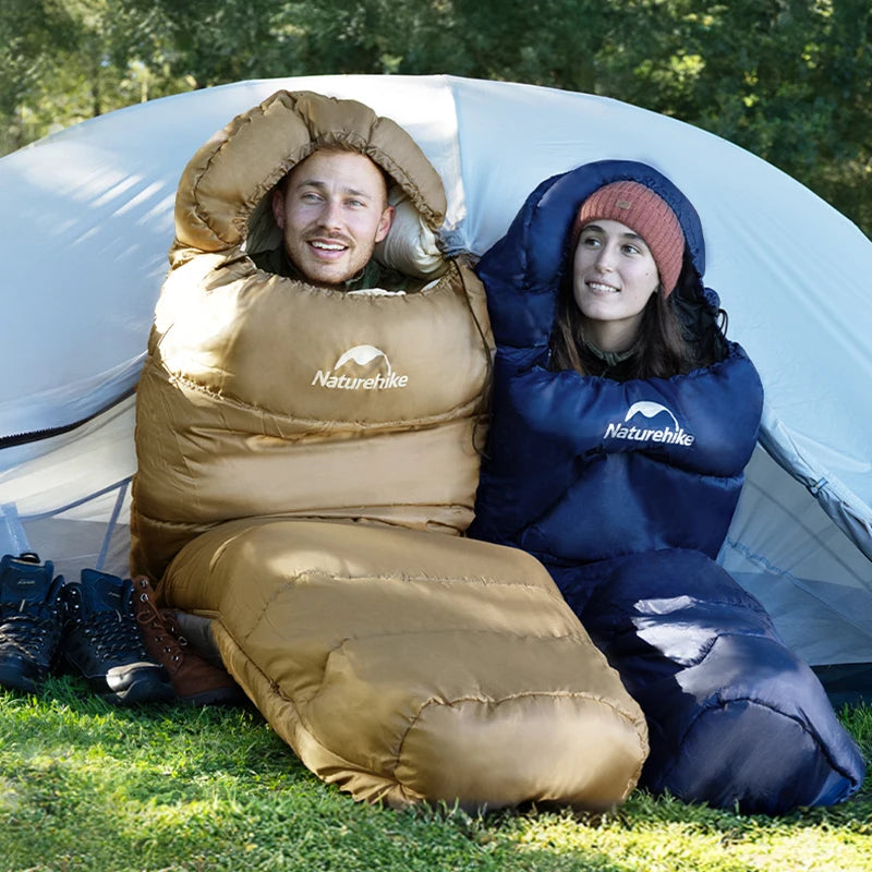 Naturehike Adult Mummy Sleeping Bag for Warm Camping Comfort