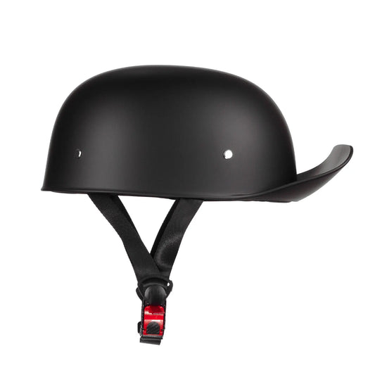 Crown Racing DOT Certified Open Face Motorcycle Half Helmet
