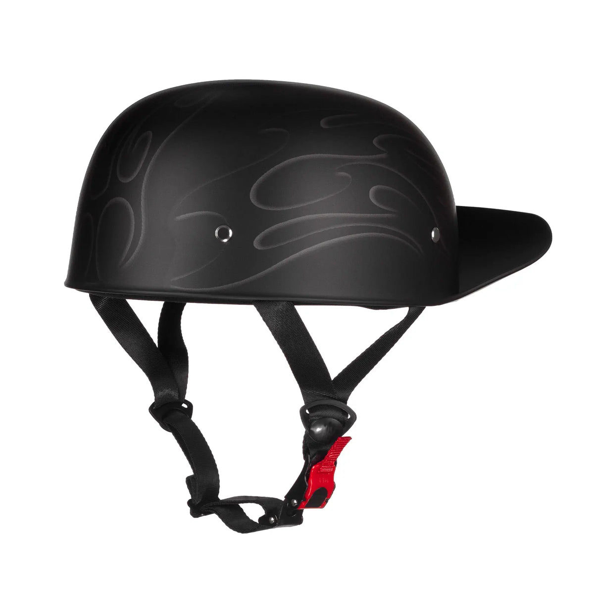 Crown Racing DOT Certified Open Face Motorcycle Half Helmet