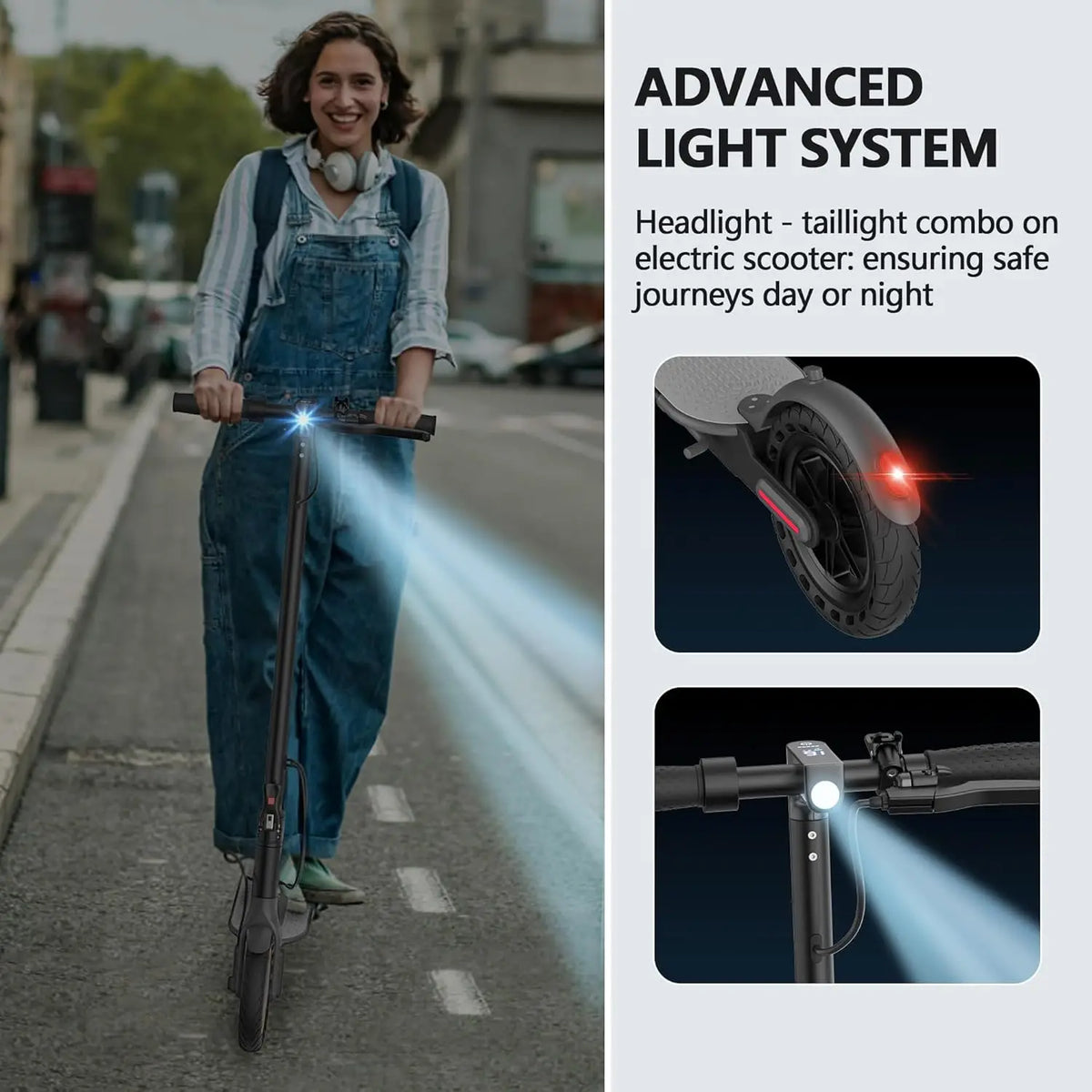 LADPED Folding Electric Scooter for Adult Urban Commuting