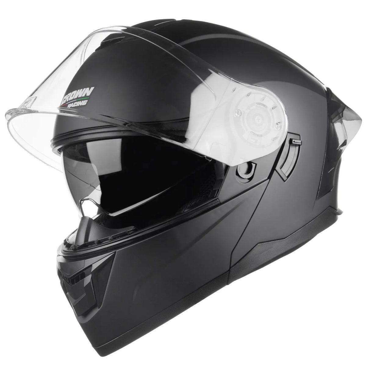 Crown Racing FL900 DOT Certified Modular Motorcycle Helmet Dual Visor
