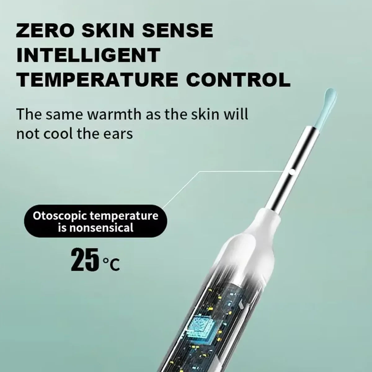 Visual Ear Wax Cleaning Set with Camera Safe Earwax Removal Endoscope with Camera Luminous Otoscope Ear Cleaning Tools Ear Care