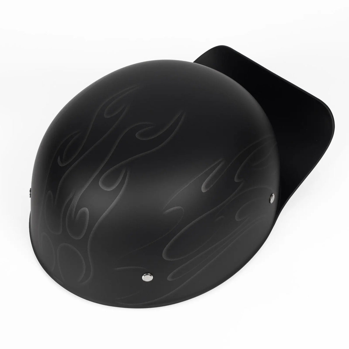 Crown Racing DOT Certified Open Face Motorcycle Half Helmet