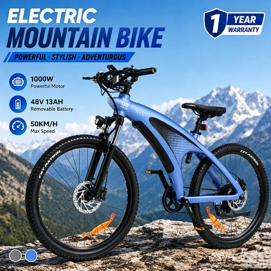 HUANCI Q5 1000W Electric Bicycle for Adult Riders With Long Range