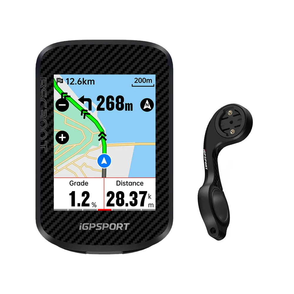 iGPSPORT BSC300T Touchscreen GPS Bike Computer With Color Maps