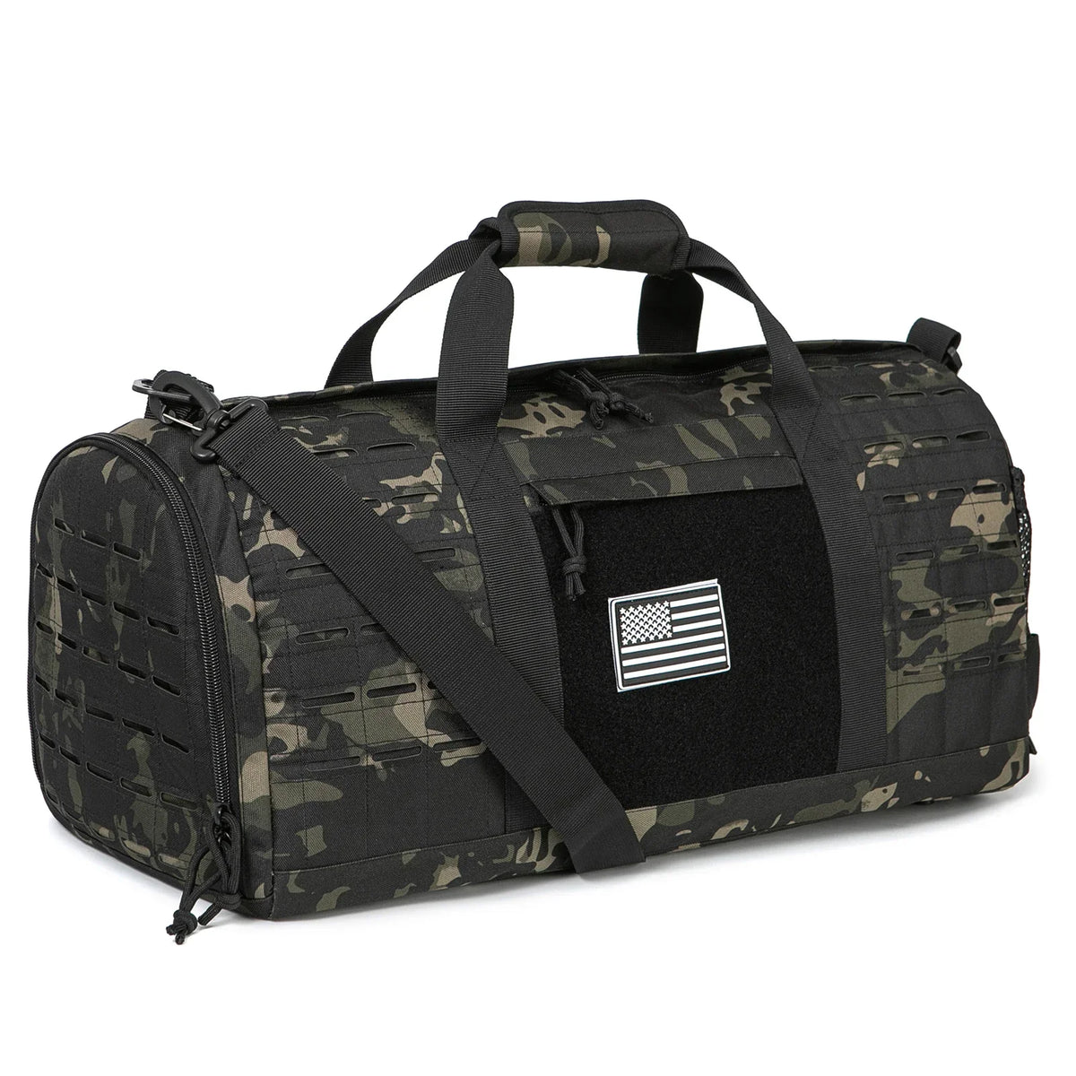 40L Sports Fitness Bag Tactical Travel Tote Men's Fitness Training Shoes Basketball Travel Bag Handy Luggage
