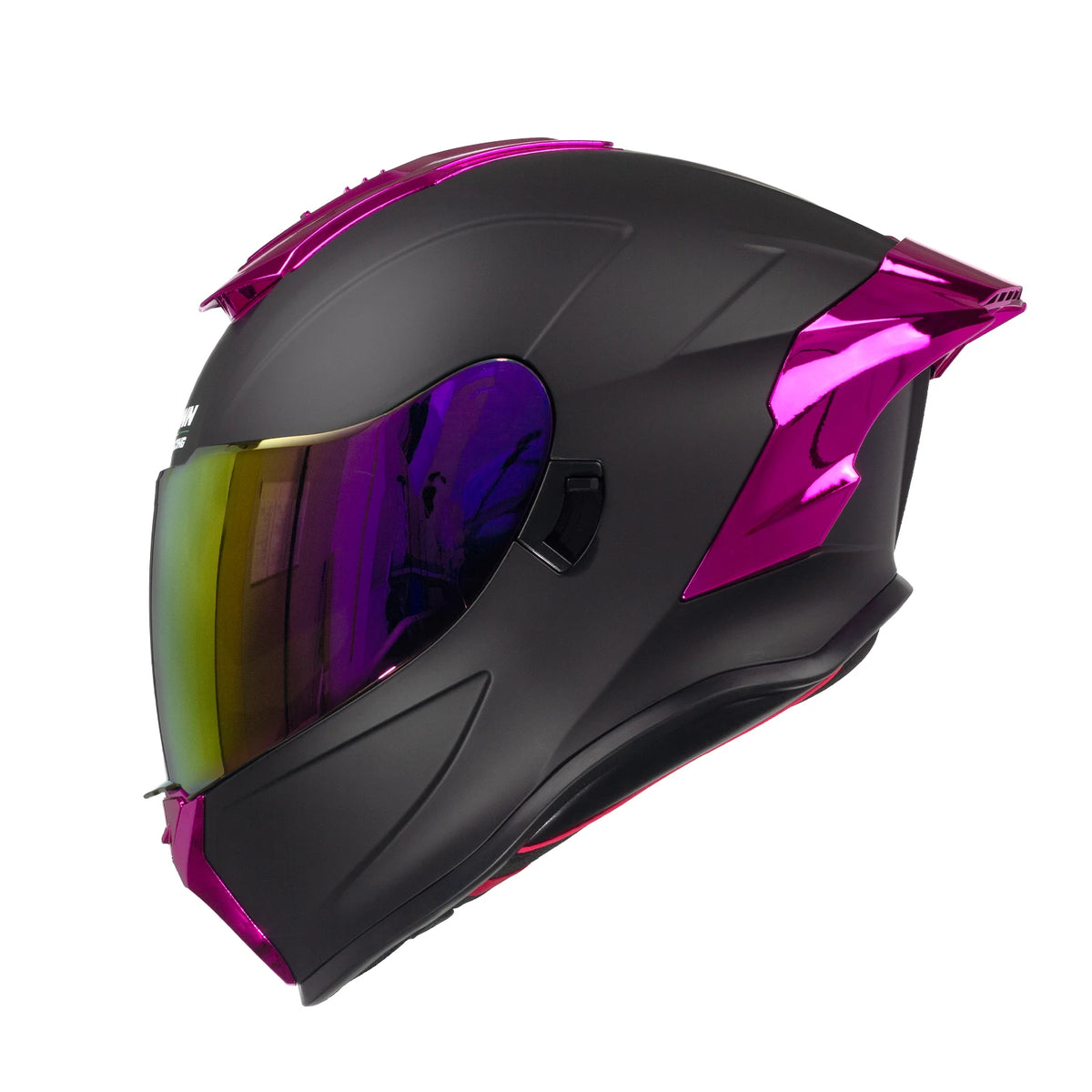 Crown Racing DOT Approved Full Face Motorcycle Street Helmet